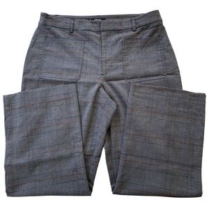 Simply Vera Vera‎ Wang Women's Plaid Cropped Bootcut Pants Size 12 Trousers
